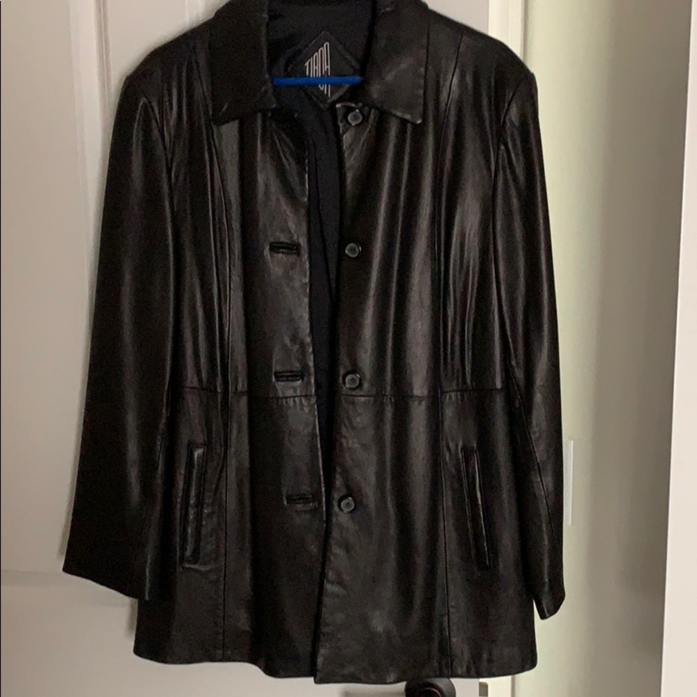Leather Coat
